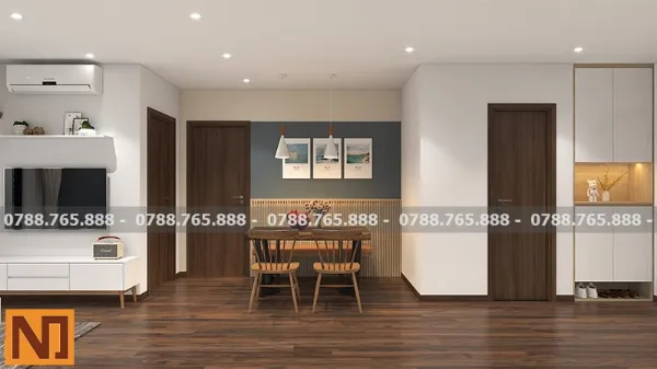 Bàn ăn trong chung cư