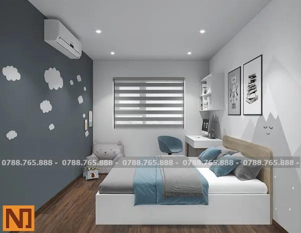 Giường ngủ trong chung cư