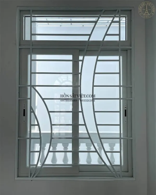 Khung sắt bảo vệ đơn giản